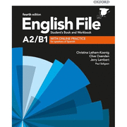 ENGLISH FILE 5TH EDITION A2/B1. STUDENT'S BOOK AND WORKBOOK AND DIGITAL WITHOUT