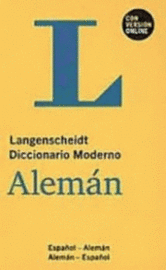 DICCIONARIO MODERNO ALEMAN/ESPAÑOL