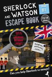SHERLOCK & WATSON. ESCAPE BOOK PARA REPASAR INGLÉS. 13-14 AÑOS