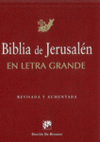 NUEVA BIBLIA DE JERUSALEN EN LETRA GRANDE