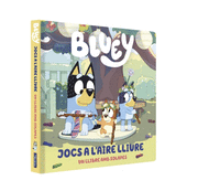 BLUEY CARTON SOLAPAS. JOC A L'AIRE LLIUR