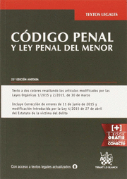 CODIGO PENAL Y LEY PENAL DEL MENOR 23ªED