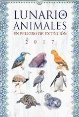 CALENDARIO 2017 LUNARIO DE ANIMALES EN PELIGRO