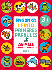 ANIMALS ENGANXO I PINTO PRIMERES PARAULE